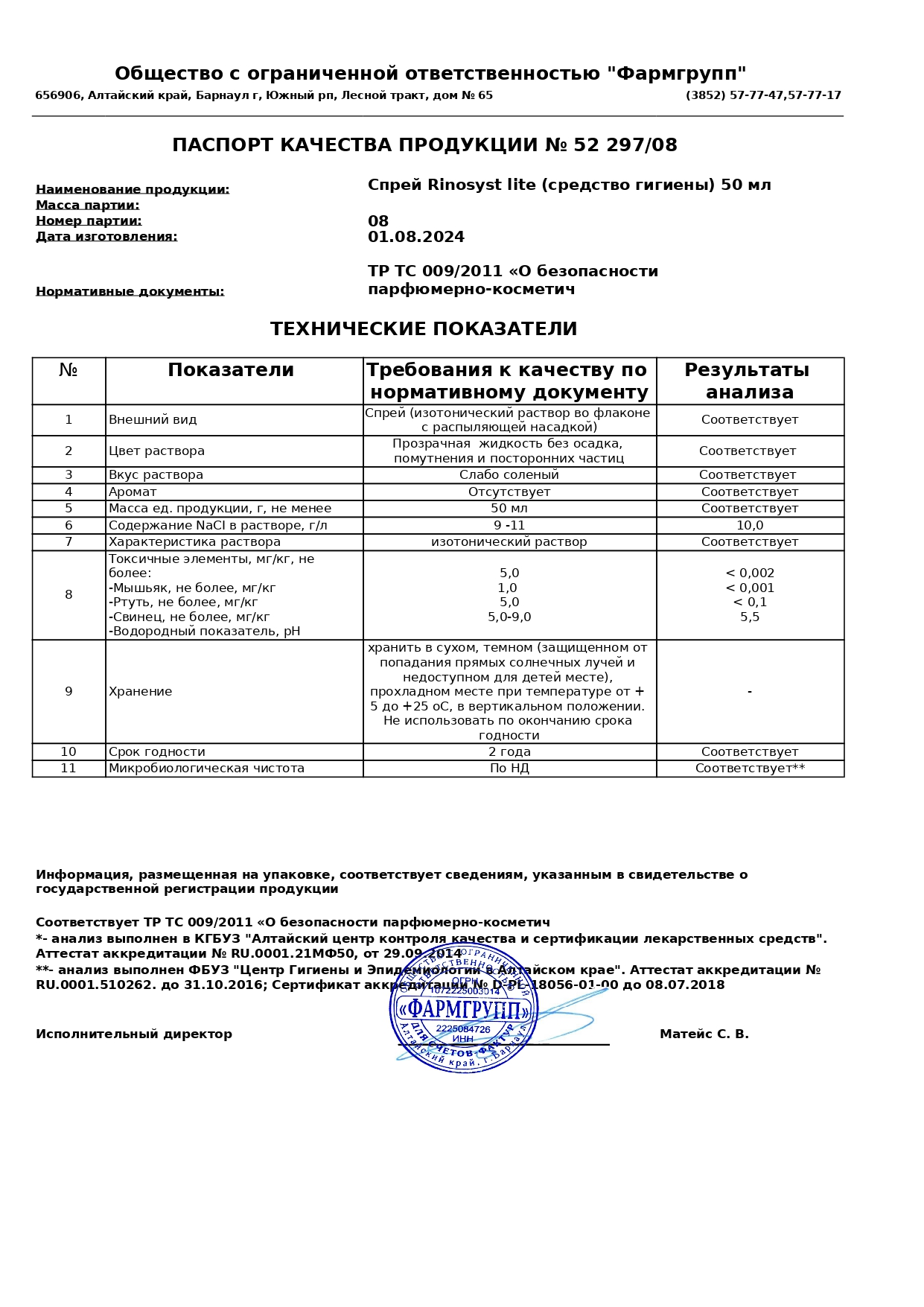 Паспорт №082024